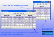 Tray Calendar - MicroCalendar screenshot